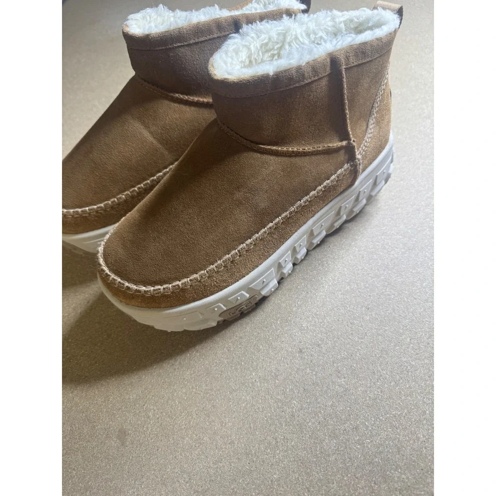 Ugg Unisex Venture Daze Ultra Mini Platform Chestnut Size Women Size 12 Mens‎ 11